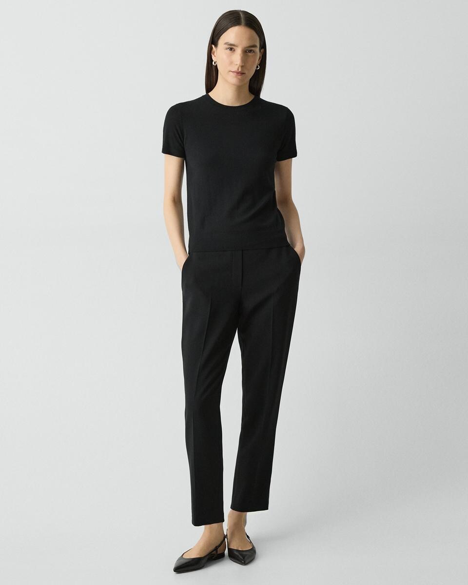 Treeca Pull-On Pant in Admiral Crepe