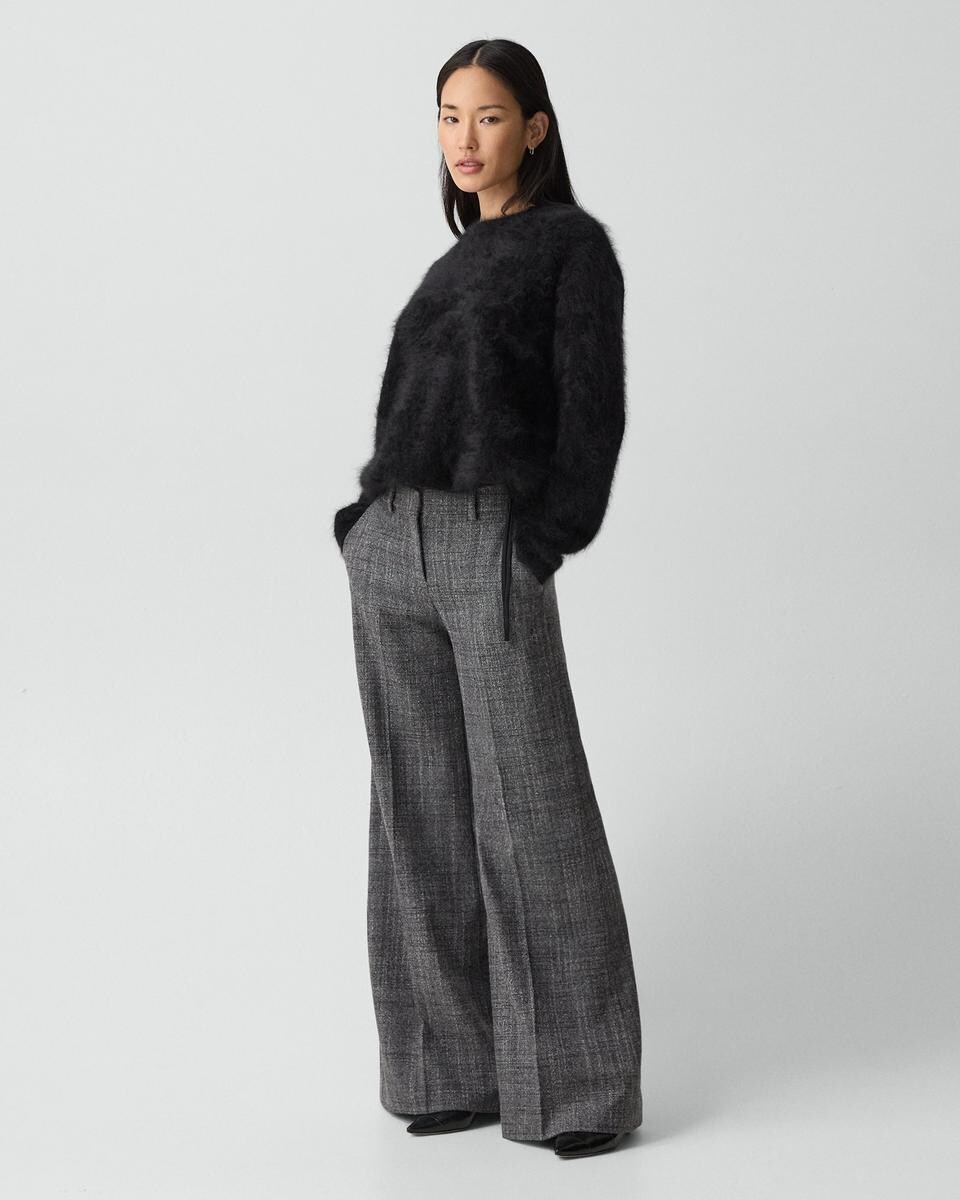 Wide-Leg Pant in Malfile Wool