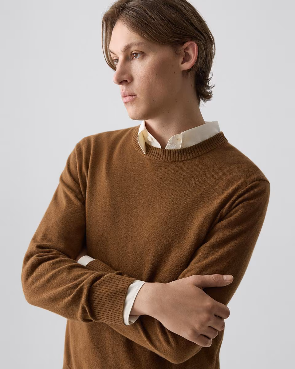 Hilles Crewneck Sweater in Cashmere