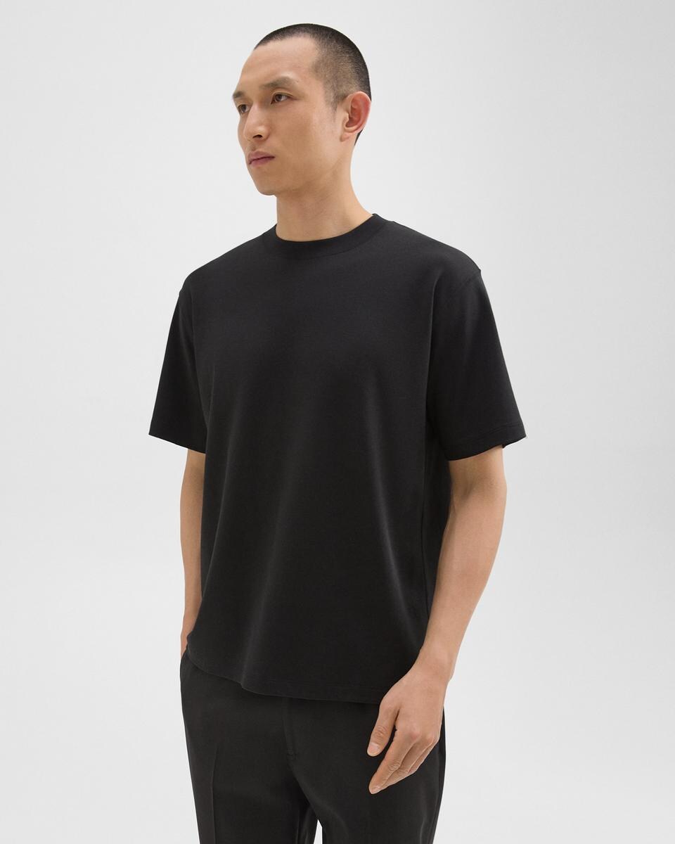 Relaxed Tee in Cotton Jersey