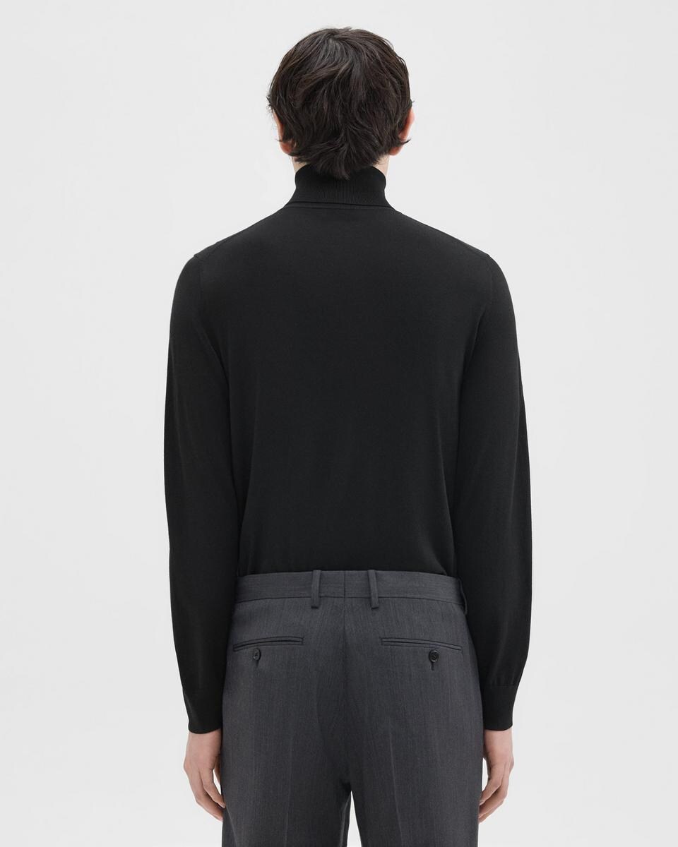 Turtleneck Sweater in Regal Wool