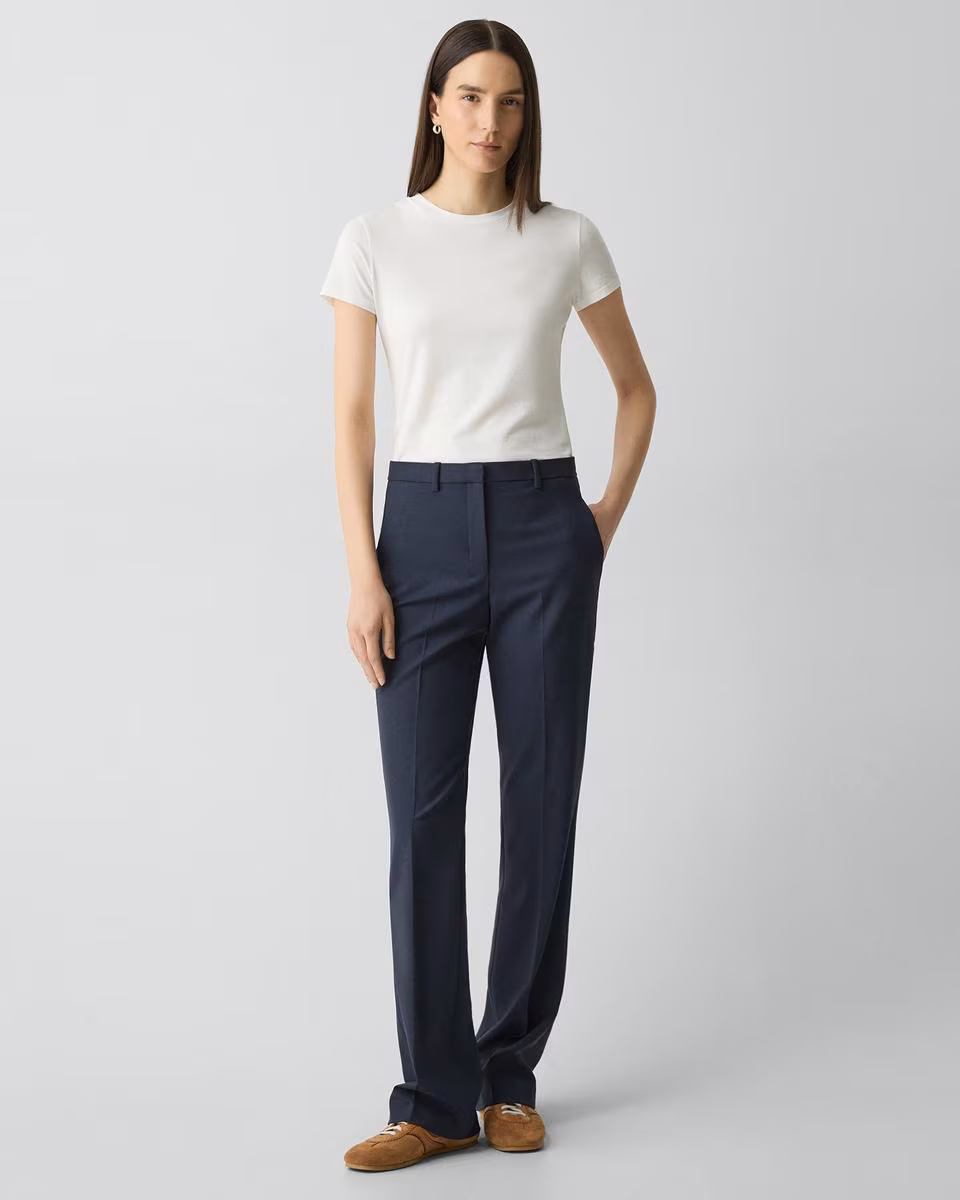Flared Pant, 34'' in Good Wool