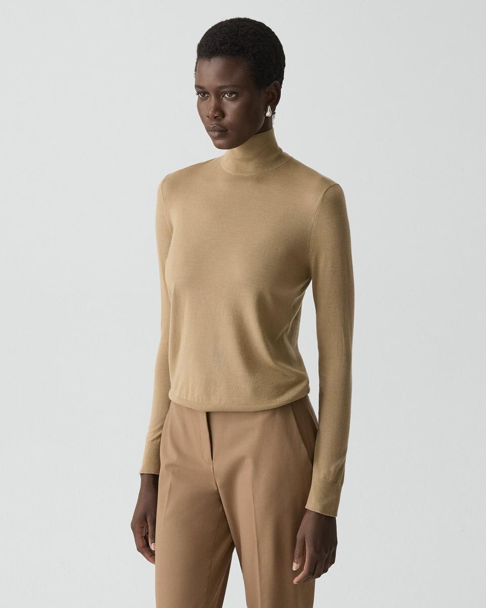 Turtleneck Sweater in Regal Wool