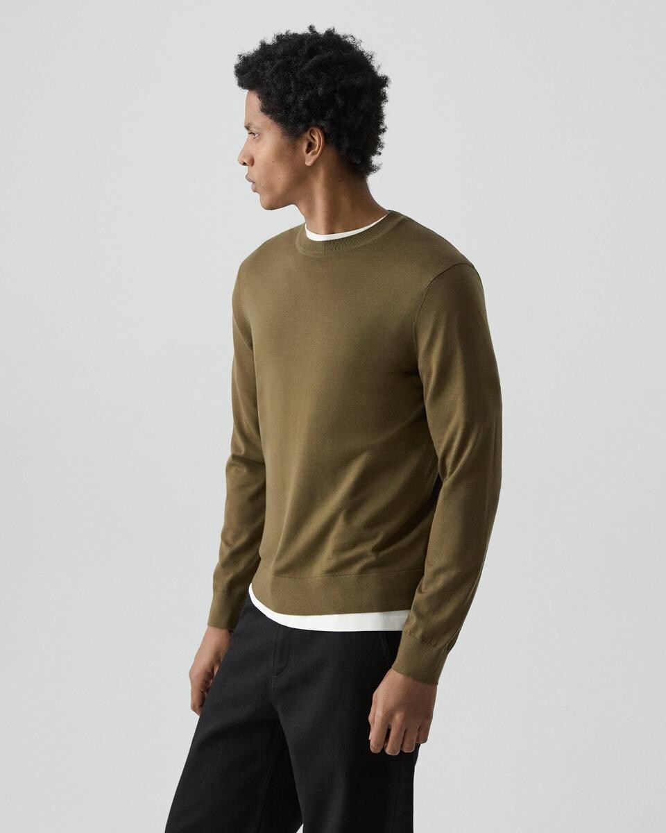 Crewneck Sweater in Regal Wool