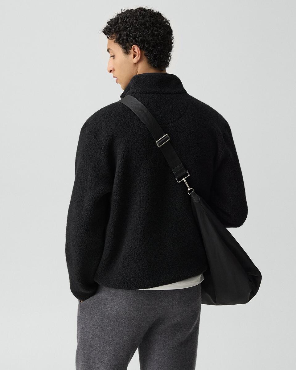 Quarter-Zip Sweatshirt in Dynamic Wool