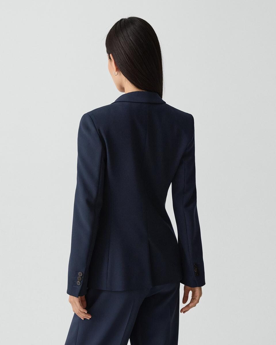 Staple Blazer in Admiral Crepe