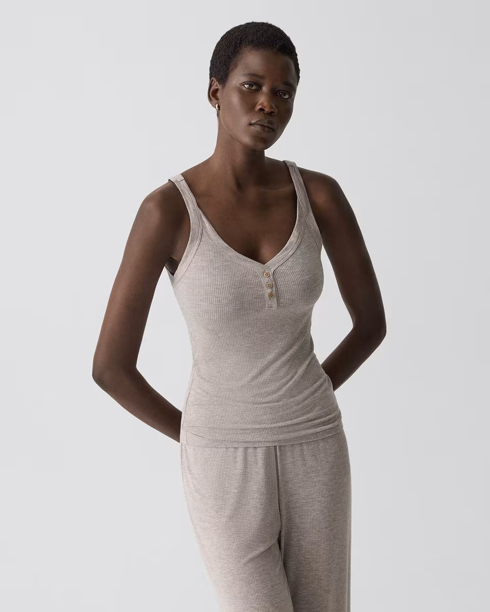 Tank Top in Lounge Rib