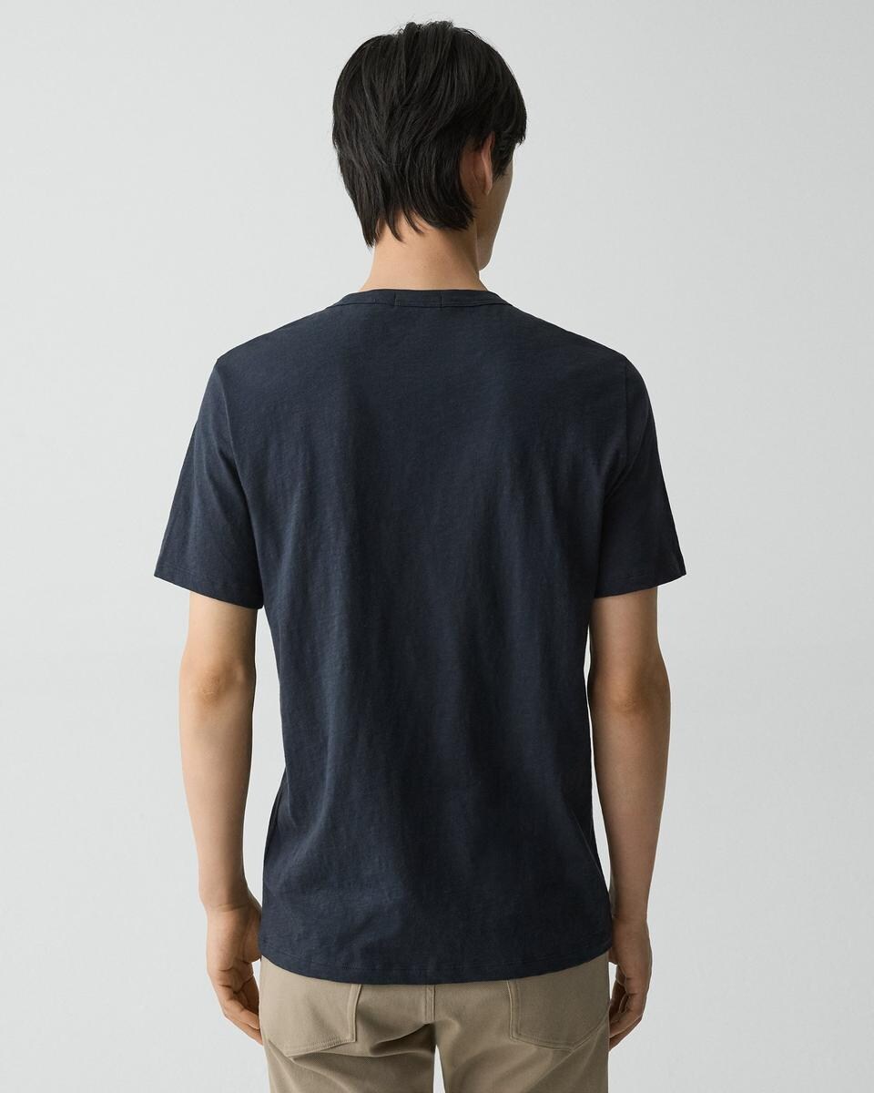 Essential Tee in Cosmos Slub Cotton