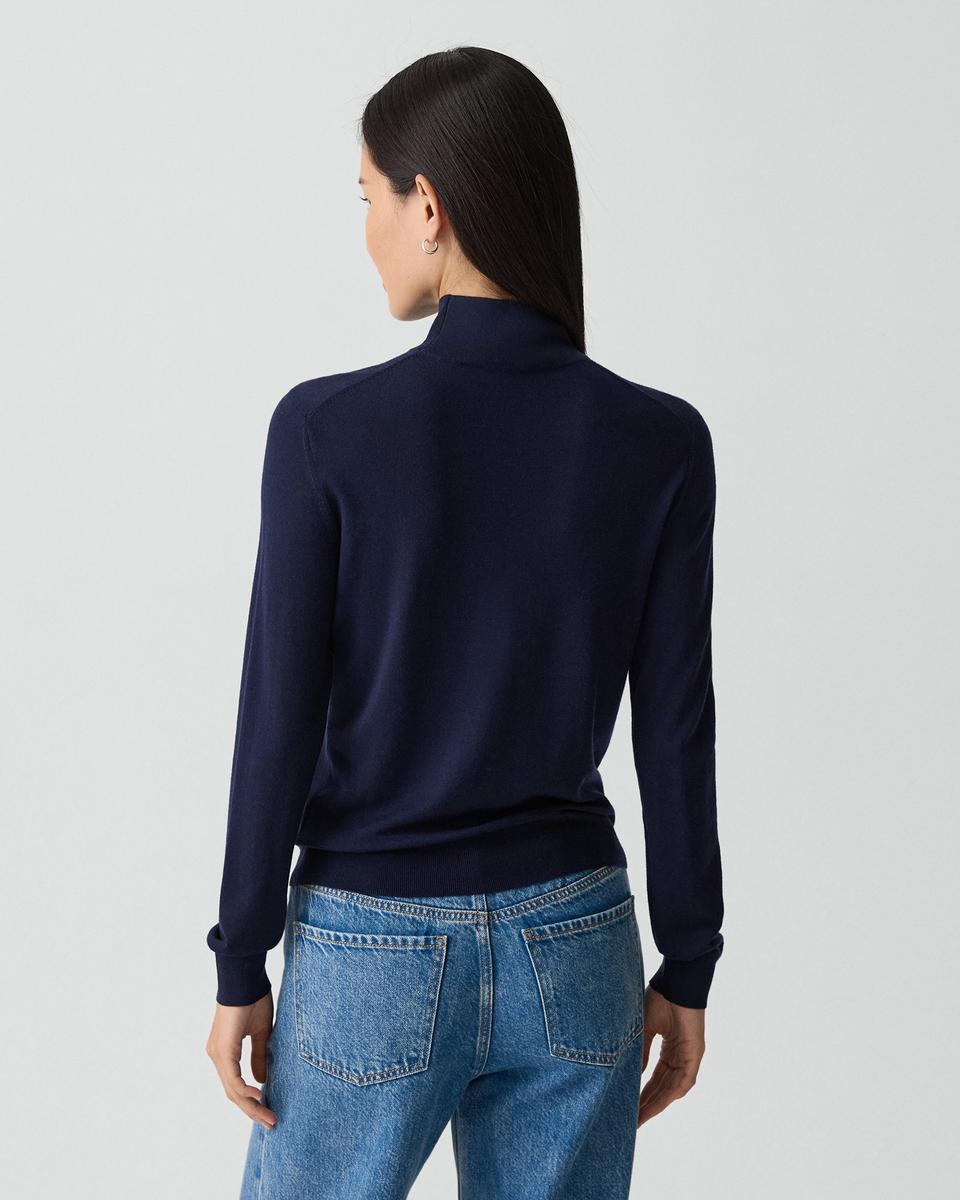 Turtleneck Sweater in Regal Wool