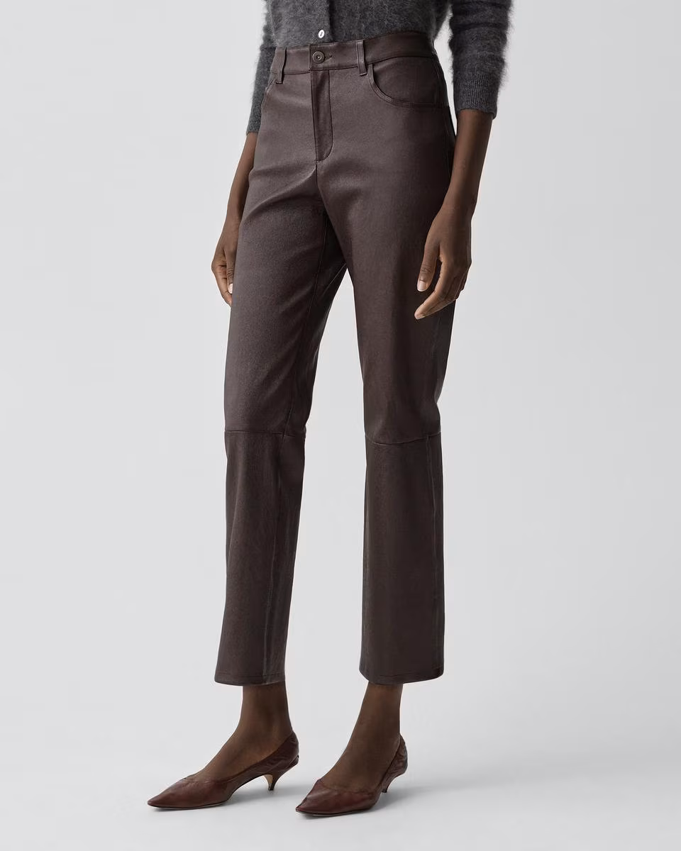 5-Pocket Pant in Glossed Leather