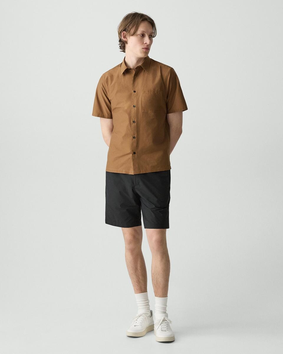 Noll Short-Sleeve Shirt in Cotton-Blend