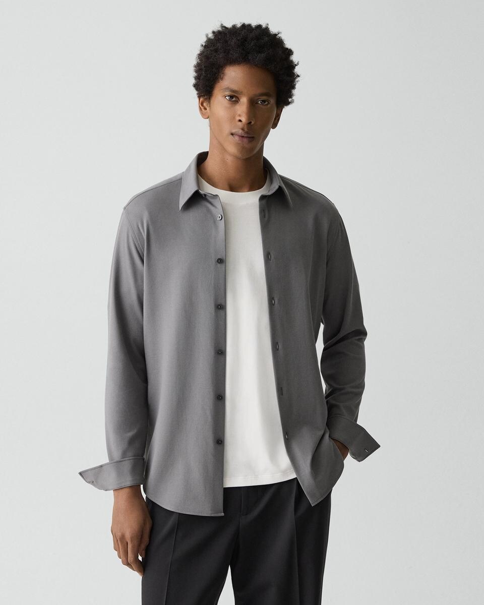 Sylvain Shirt in Structure Twill