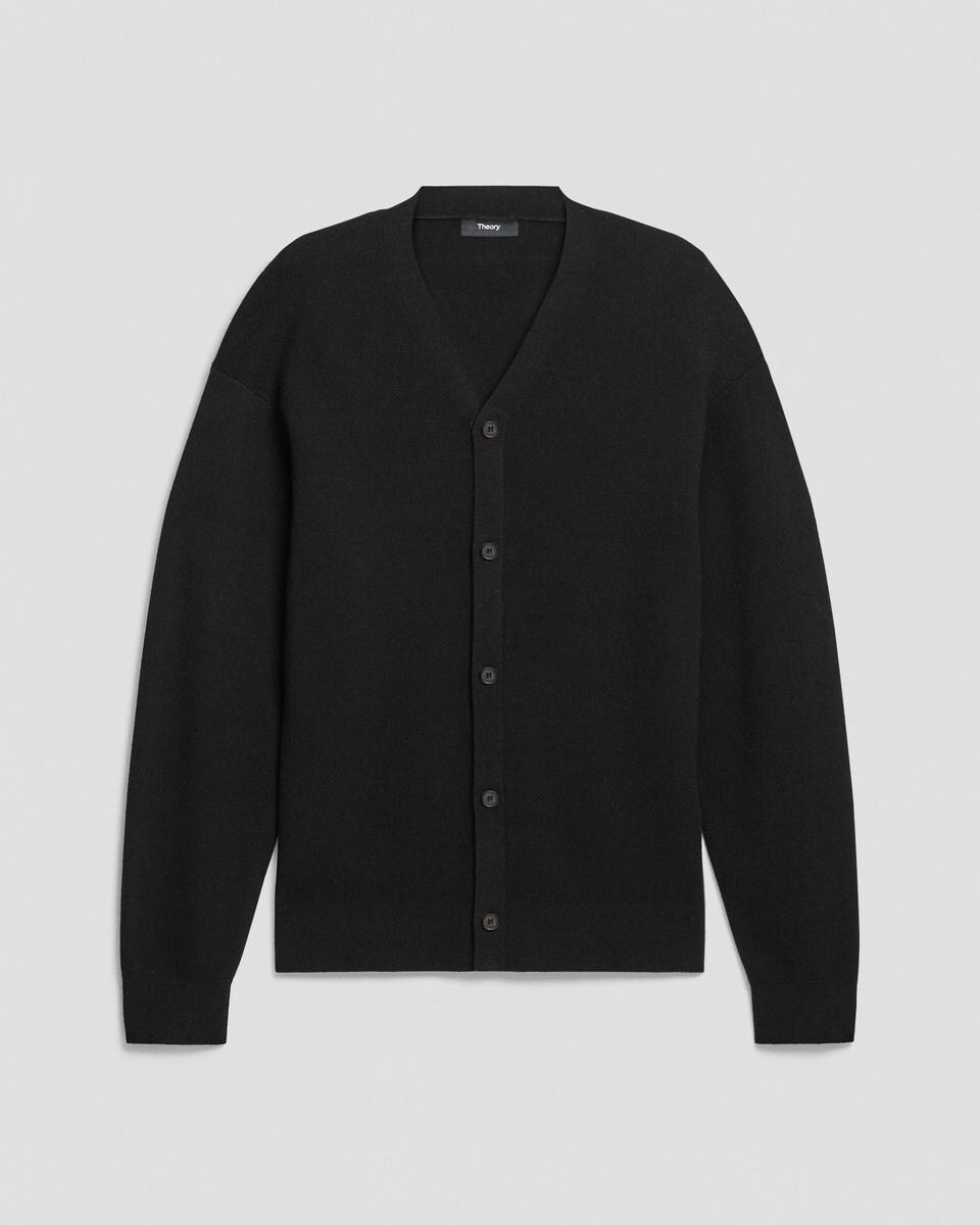 V-Neck Cardigan in Wool Bilen