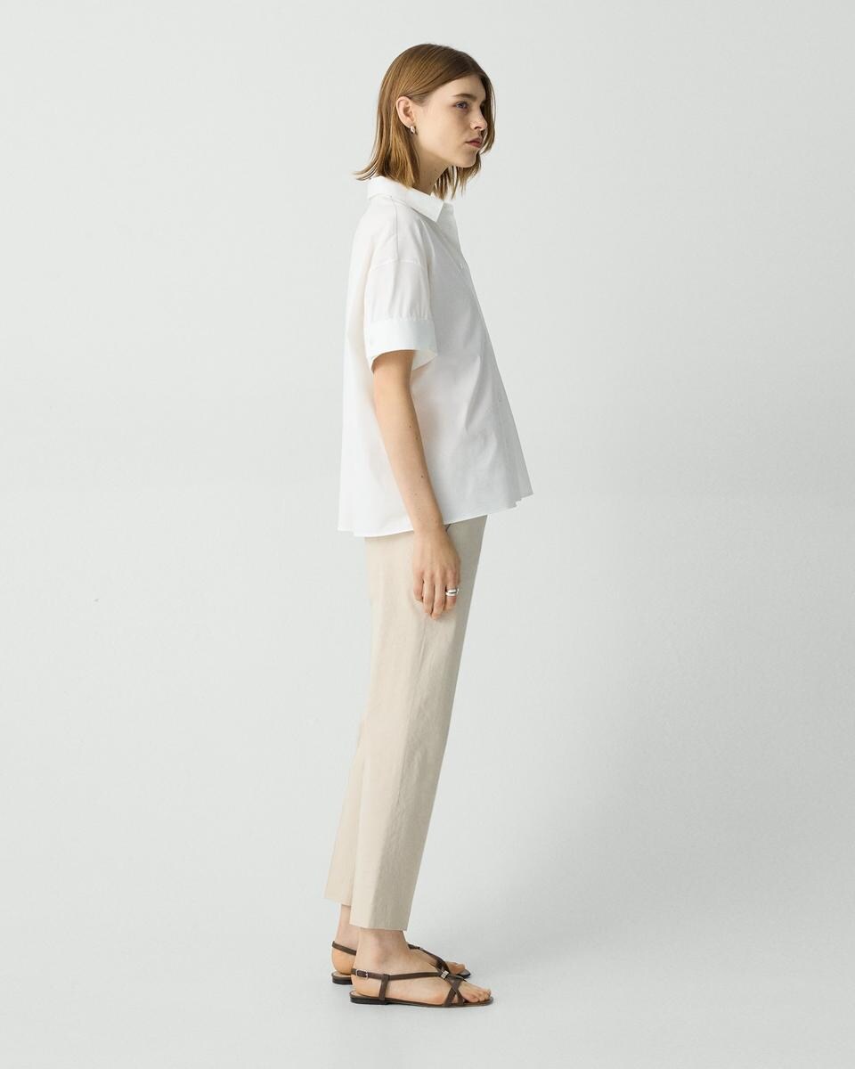 Treeca Pull-On Pant in Good Linen