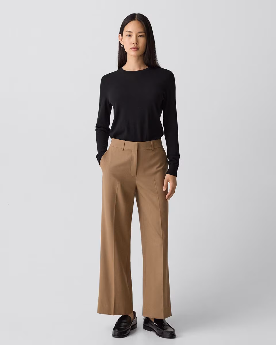 Classic Straight Pant in Good Wool