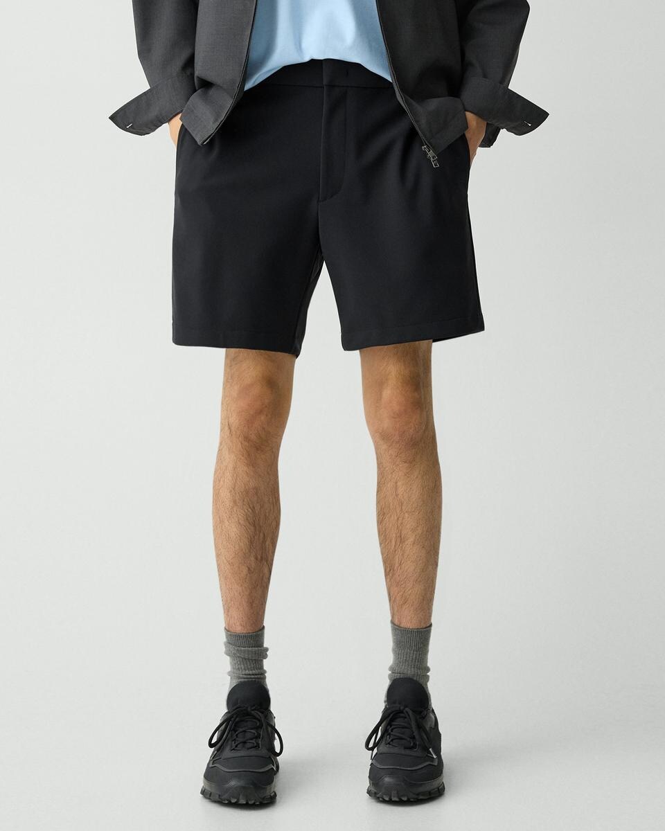 Curtis Drawstring Short in Precision Ponte