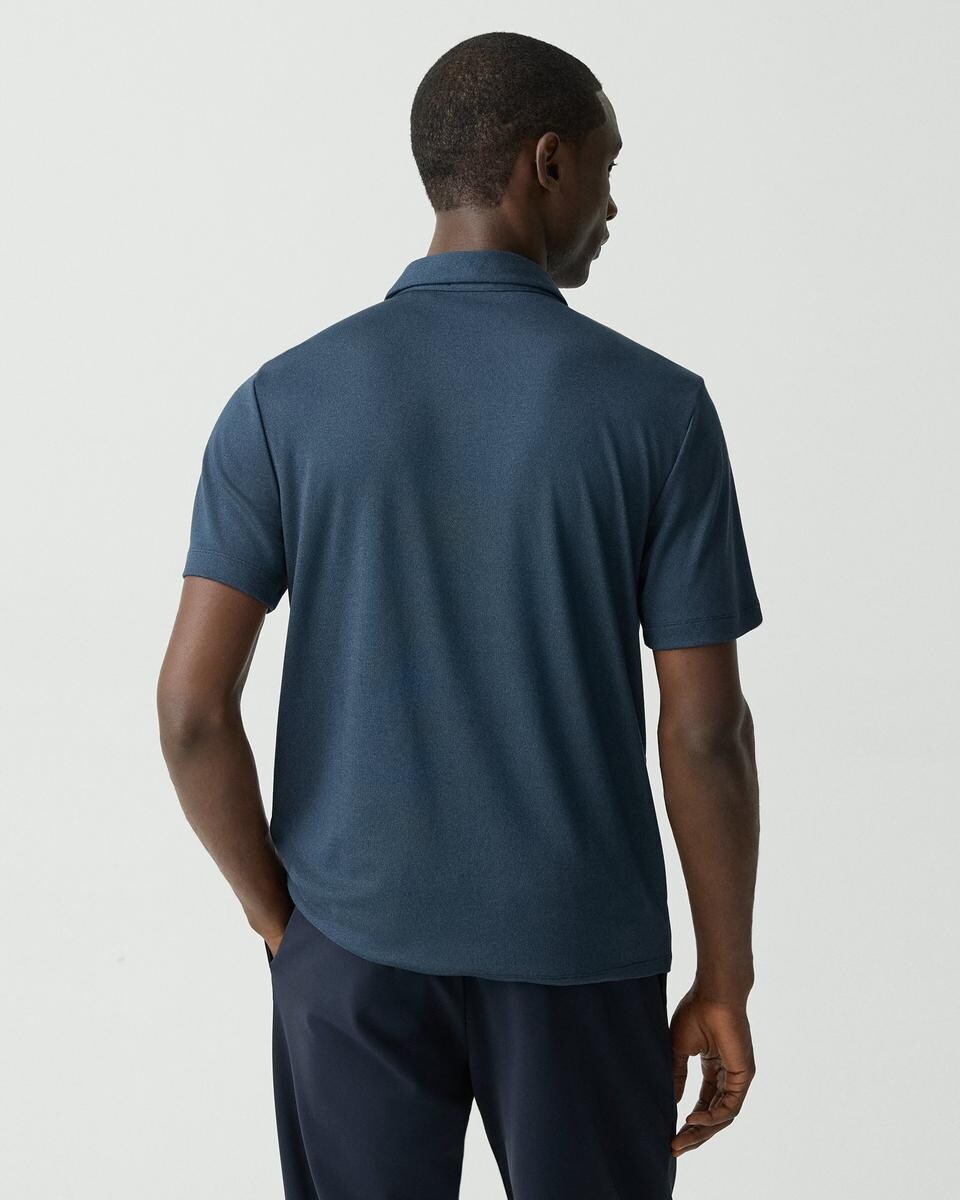 Bron Polo Shirt in Anemone Modal Jersey