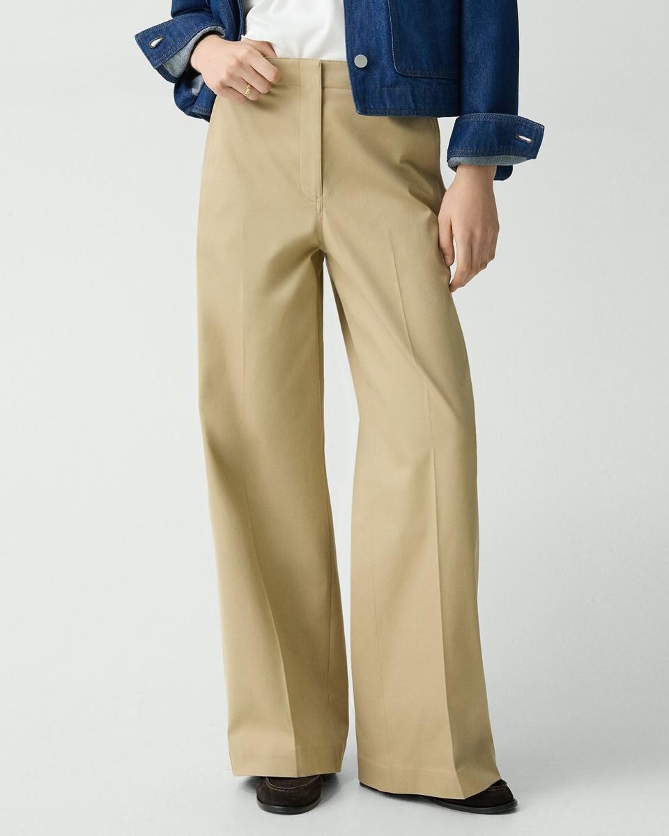 Relaxed Pant in Cotton Chino
