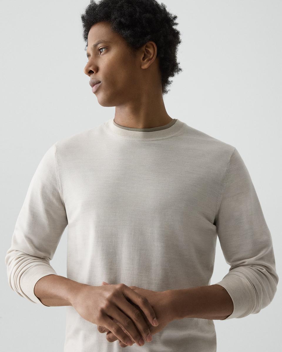 Crewneck Sweater in Regal Wool
