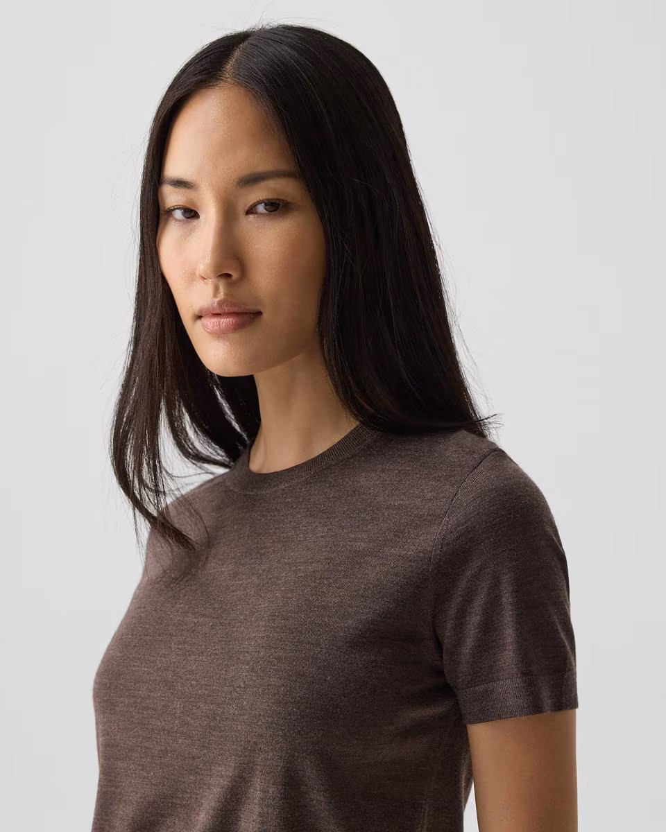 Sweater Tee in Regal Wool