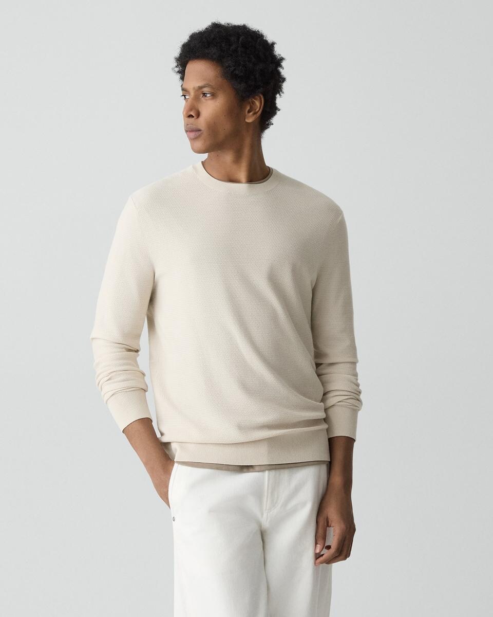 Riland Crewneck Sweater in Light Bilen
