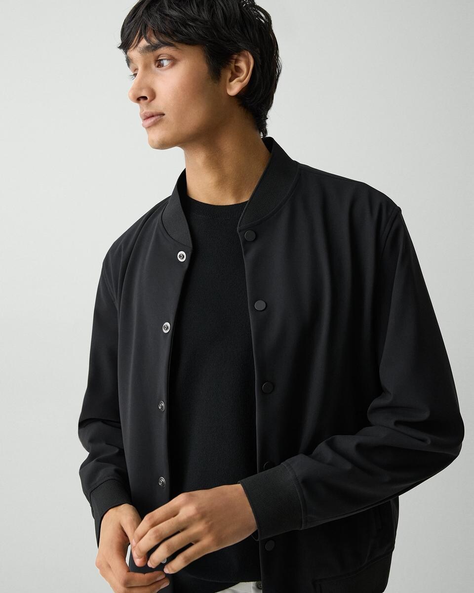 Murphy Bomber Jacket in Precision Ponte