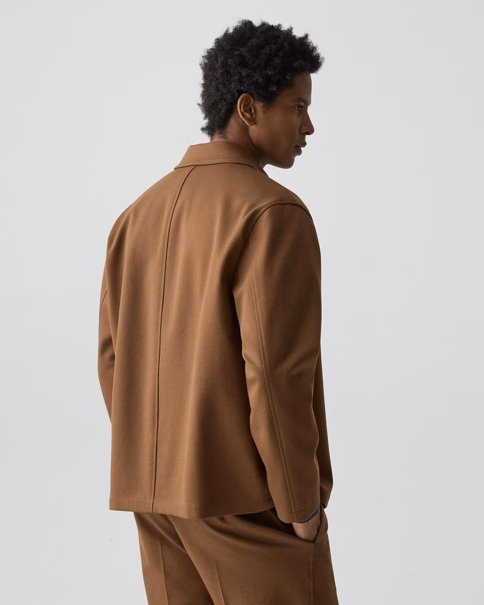 Chore Coat in Knit Twill