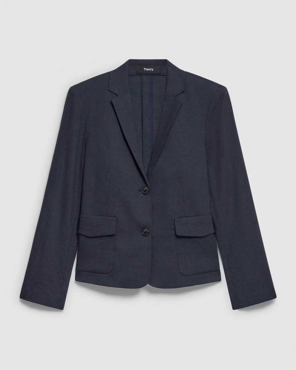 Shrunken Blazer in Good Linen