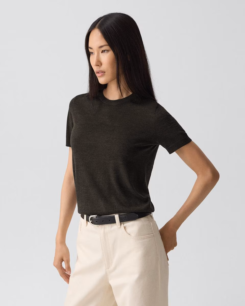 Sweater Tee in Regal Wool