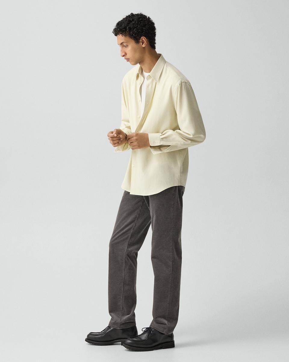Relaxed Shirt in Leaf Twill