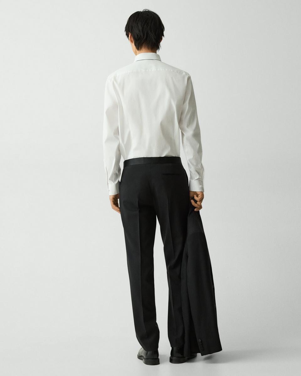 Mayer Tuxedo Pant in Stretch Wool