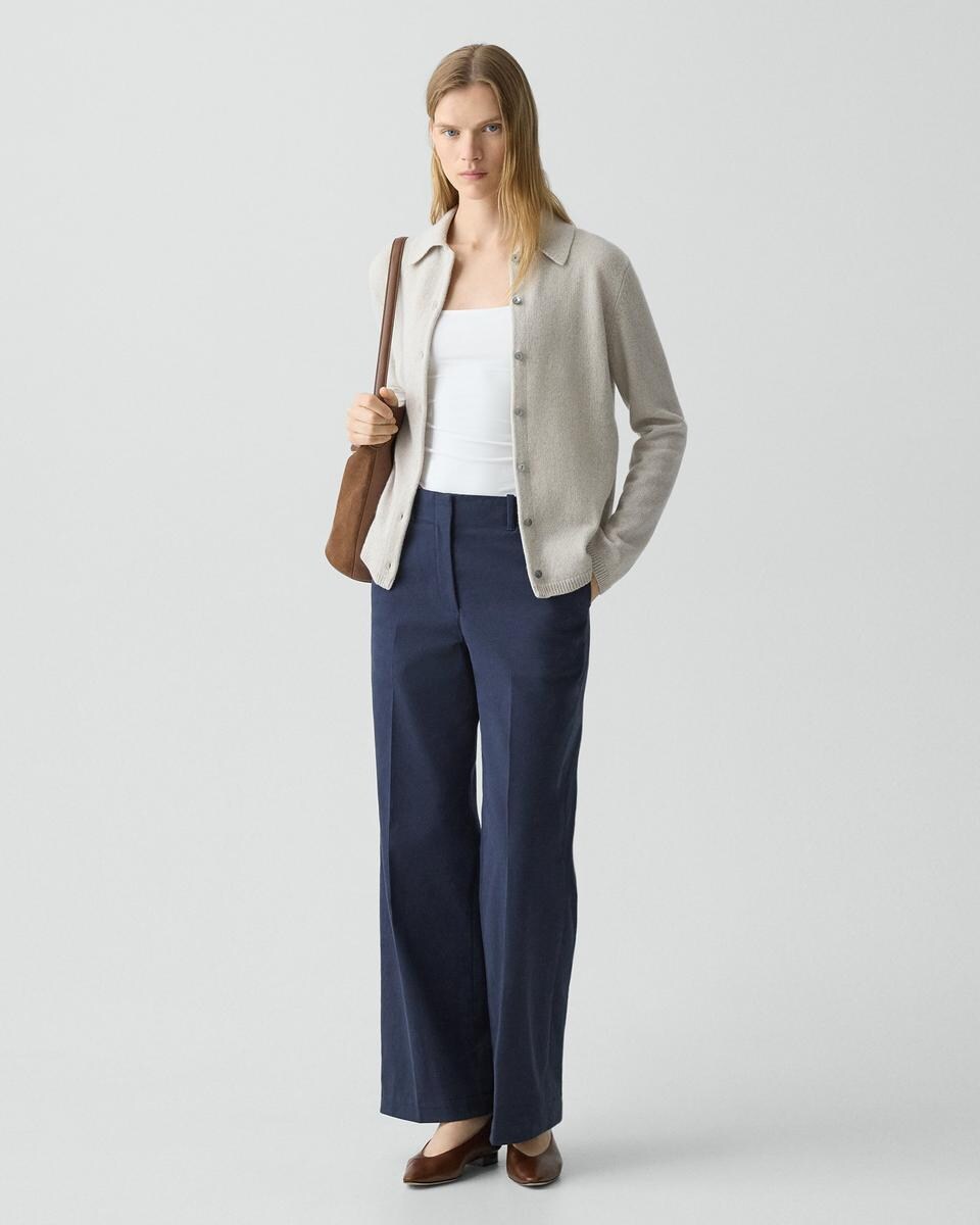 Relaxed Shirt in Recycled Cashmere