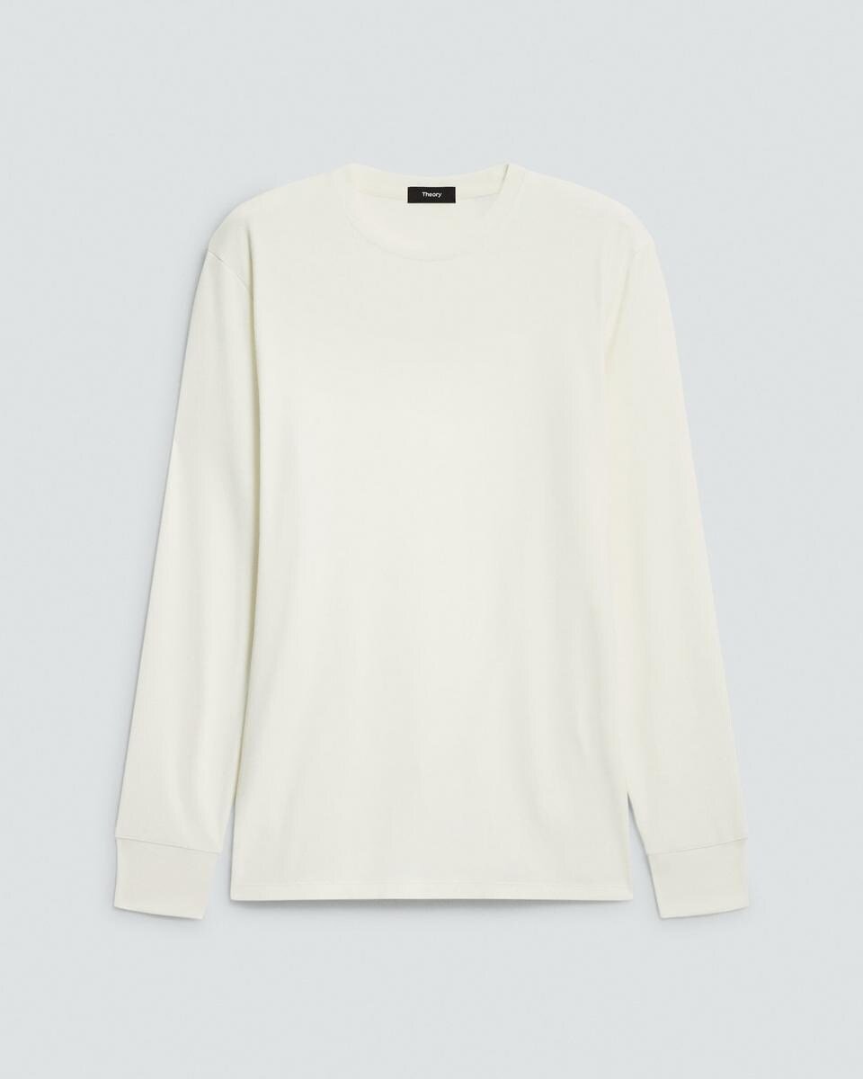Essential Long-Sleeve Tee in Anemone Modal Jersey