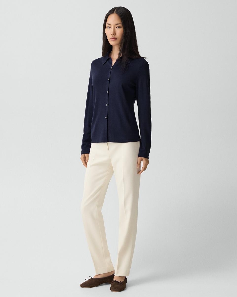 Knit Shirt in Regal Wool