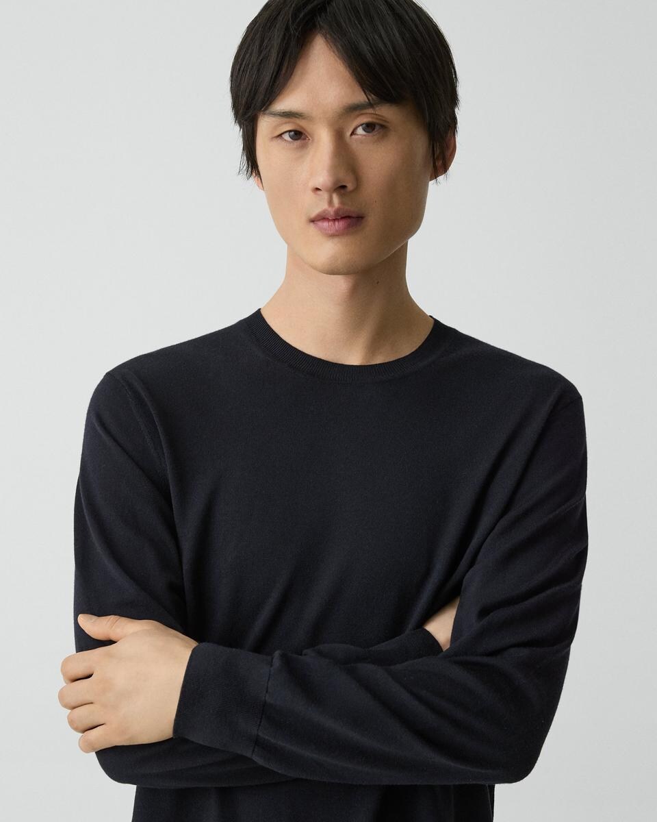 Crewneck Sweater in Regal Wool