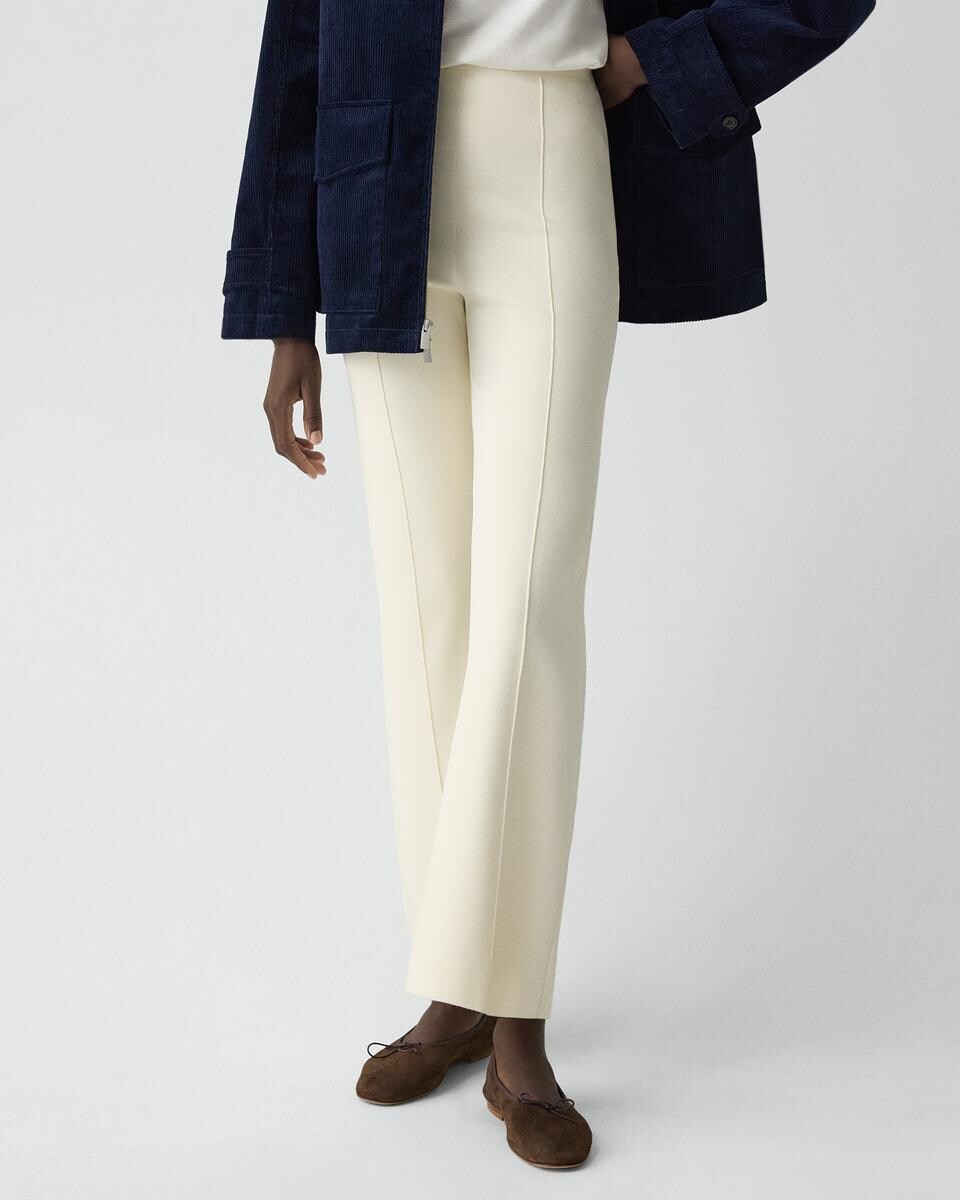 Kick Pant in Crepe Knit