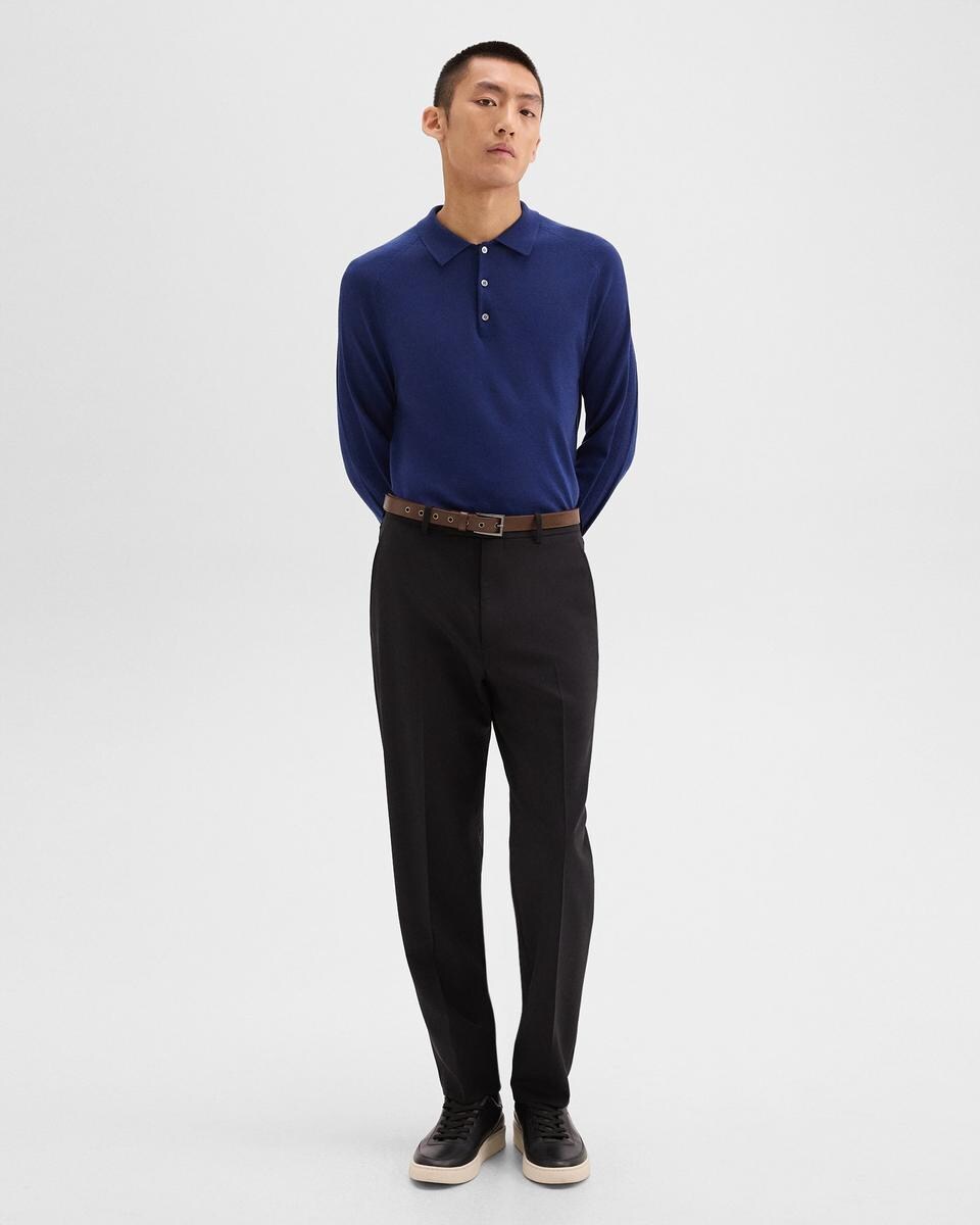 Relaxed Pant in Wool Gabardine