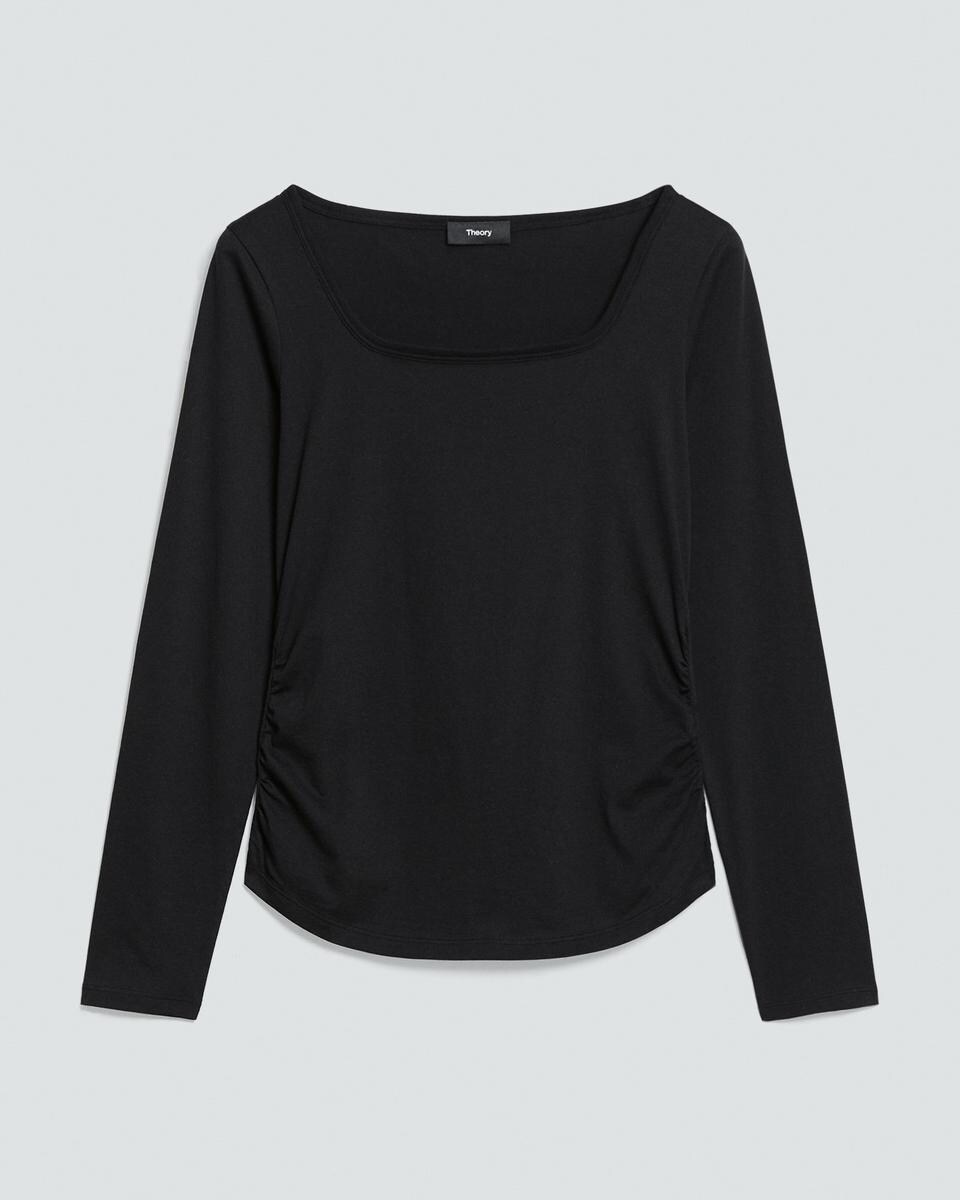 Square Neck Tee in Certified Organic Cotton