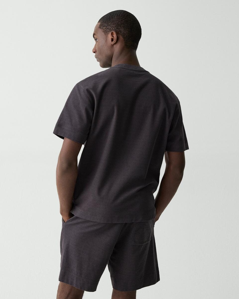 Relaxed Tee in Terry Cotton