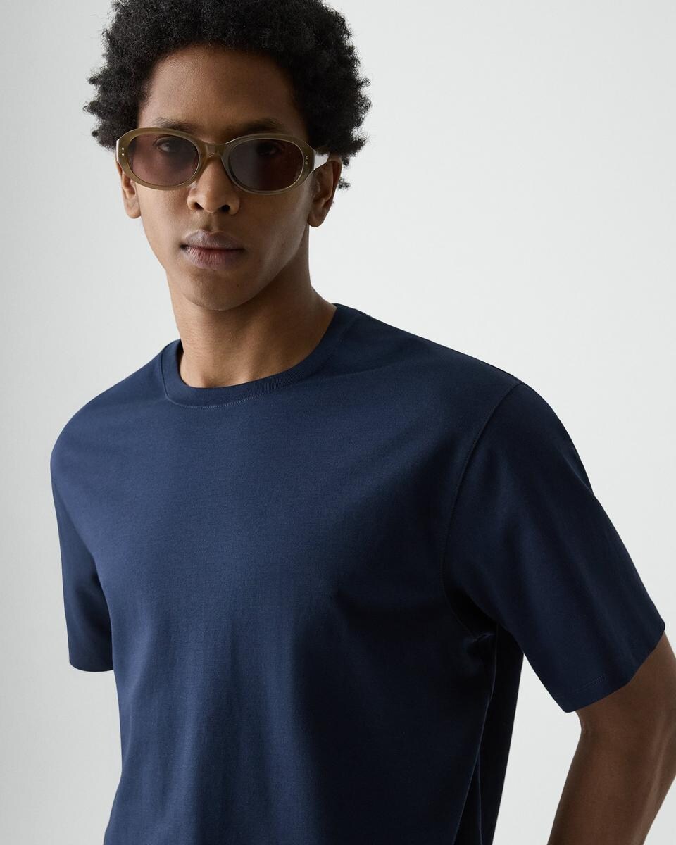 Relaxed Tee in Cotton Jersey