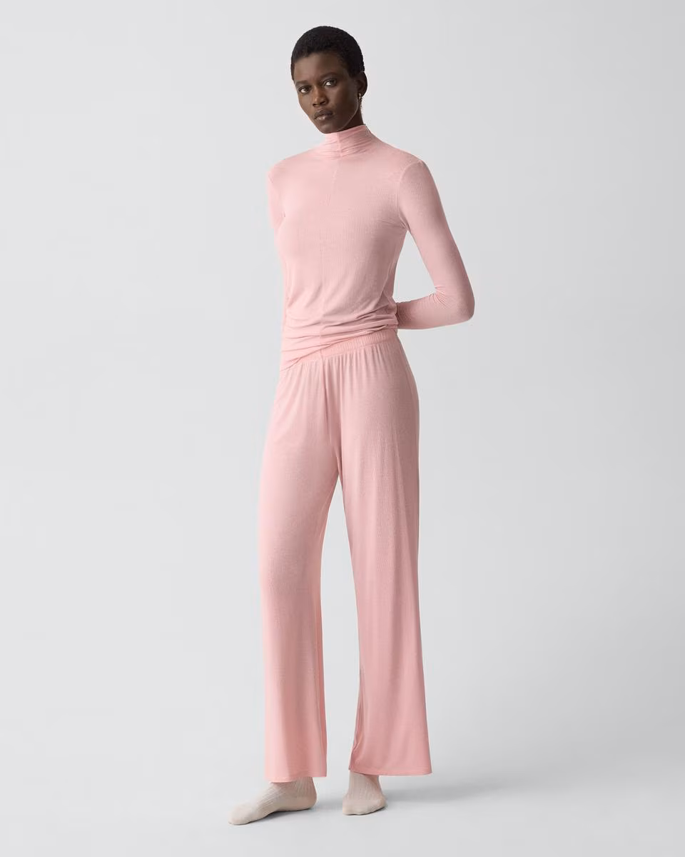 Fluid Pull-On Pant in Lounge Rib