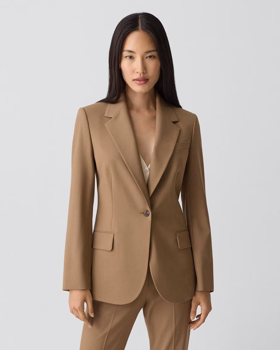 Lynnia Blazer in Good Wool