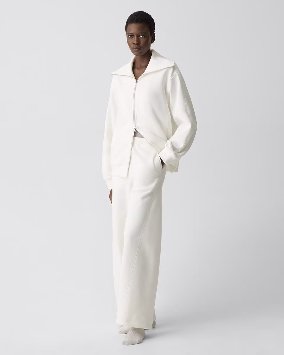 Curved Pull-On Pant in Lounge Terry