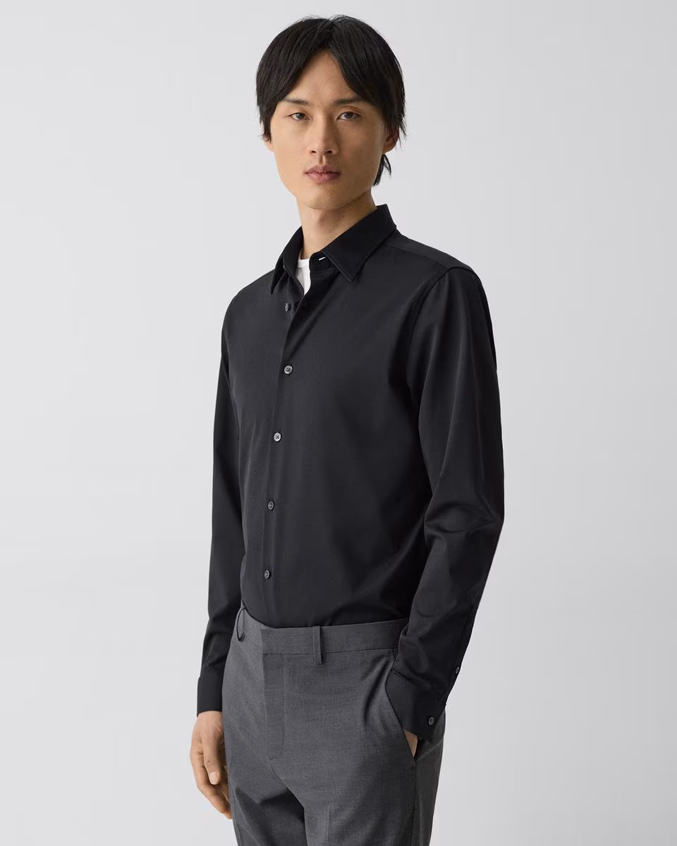 Sylvain Shirt in Structure Knit