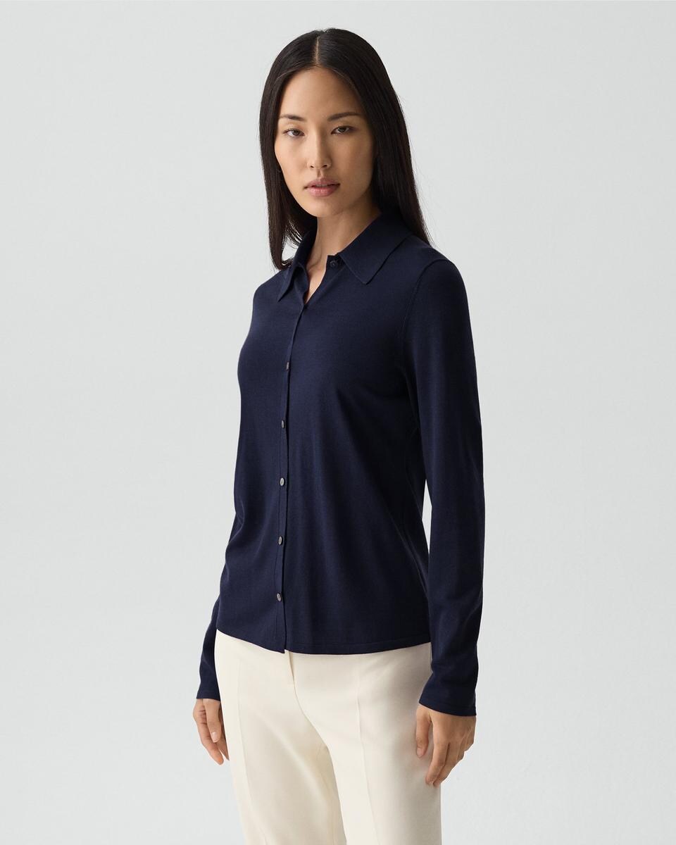 Knit Shirt in Regal Wool