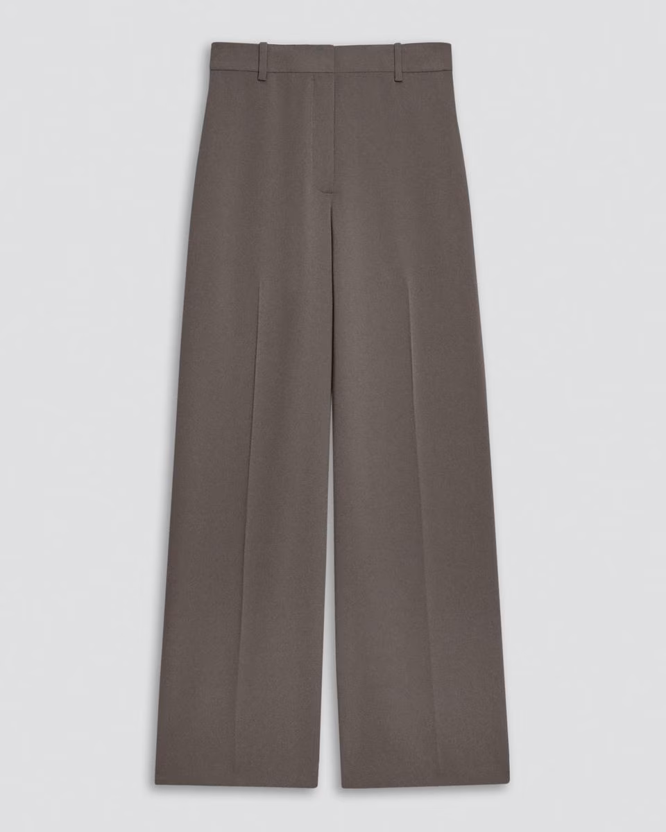 Straight Pant, 32'' in Admiral Crepe