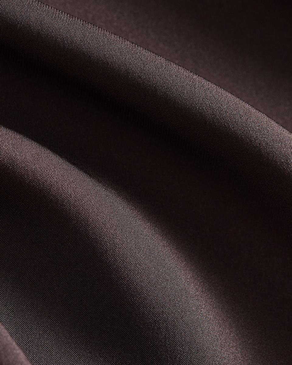 Twist Neck Top in Silk Georgette