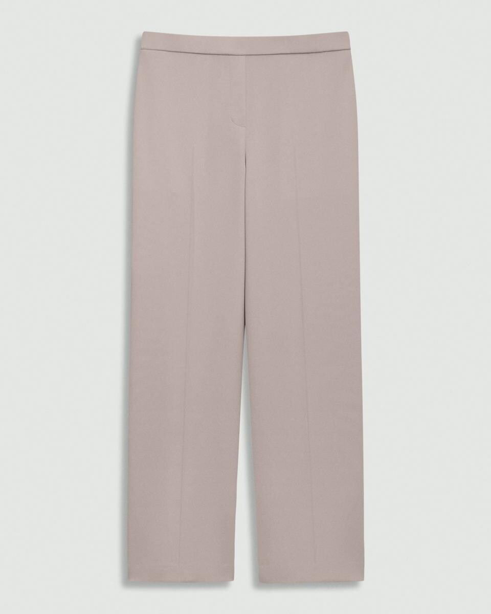 Wide-Leg Pull-On Pant in Admiral Crepe