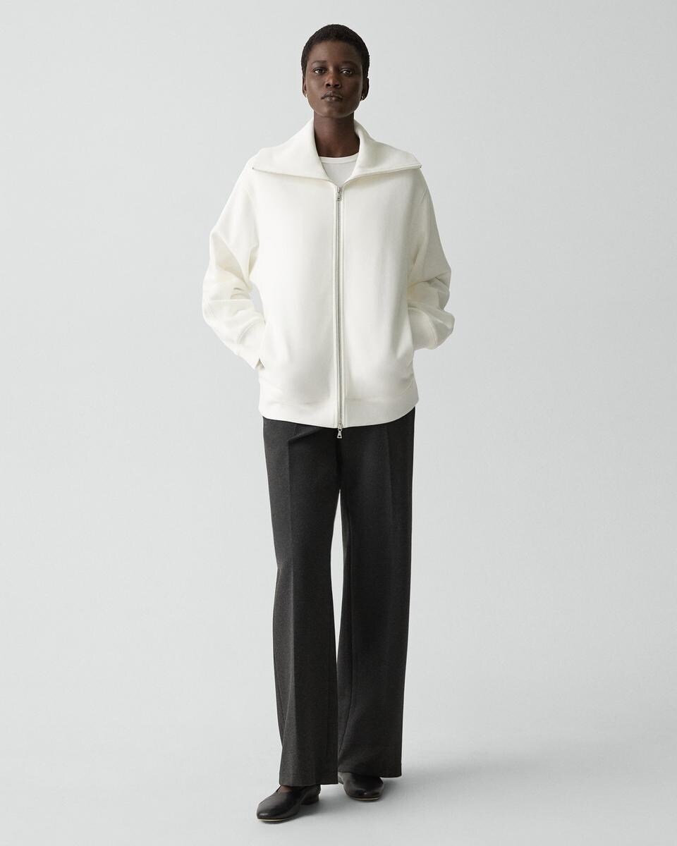 Zip Jacket in Lounge Terry