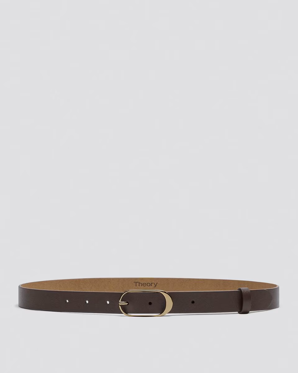 Classic Oblong Belt in Leather